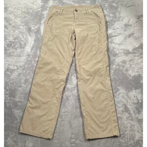 Kuhl Pants 10 Tan Hiking Outdoor Trekking Performance Stretch Travel Activewear